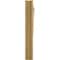 Ekena Millwork 5 1/2-in W x 38-in D x 42-in H Funston Slat Rough Cedar Woodgrain TimberThane Outlooker, Primed Tan OUTUR055X38X42FST24RCPR - alternate 3